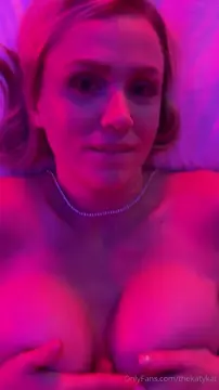 Poster: Katy Kat @thekatykatvip - Titfuck and cum on tits