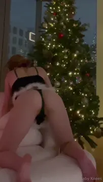 Poster: Baby Knees @babyknees - Xmas Strip POV