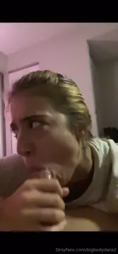 Poster: Hadara Aiello @bigbodydara2 - Blowjob and swallowing cum PPV